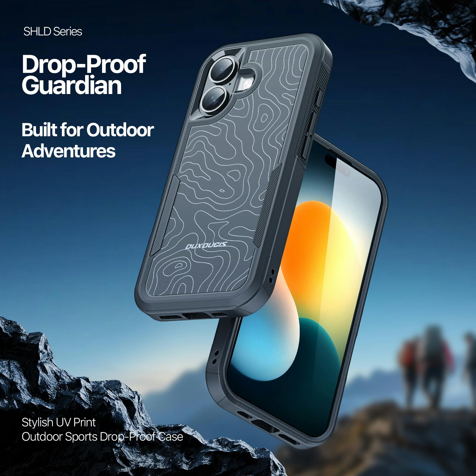 DUX DUCIS Apple iPhone 17 SHLD Series Extreme Protector Case Zwart