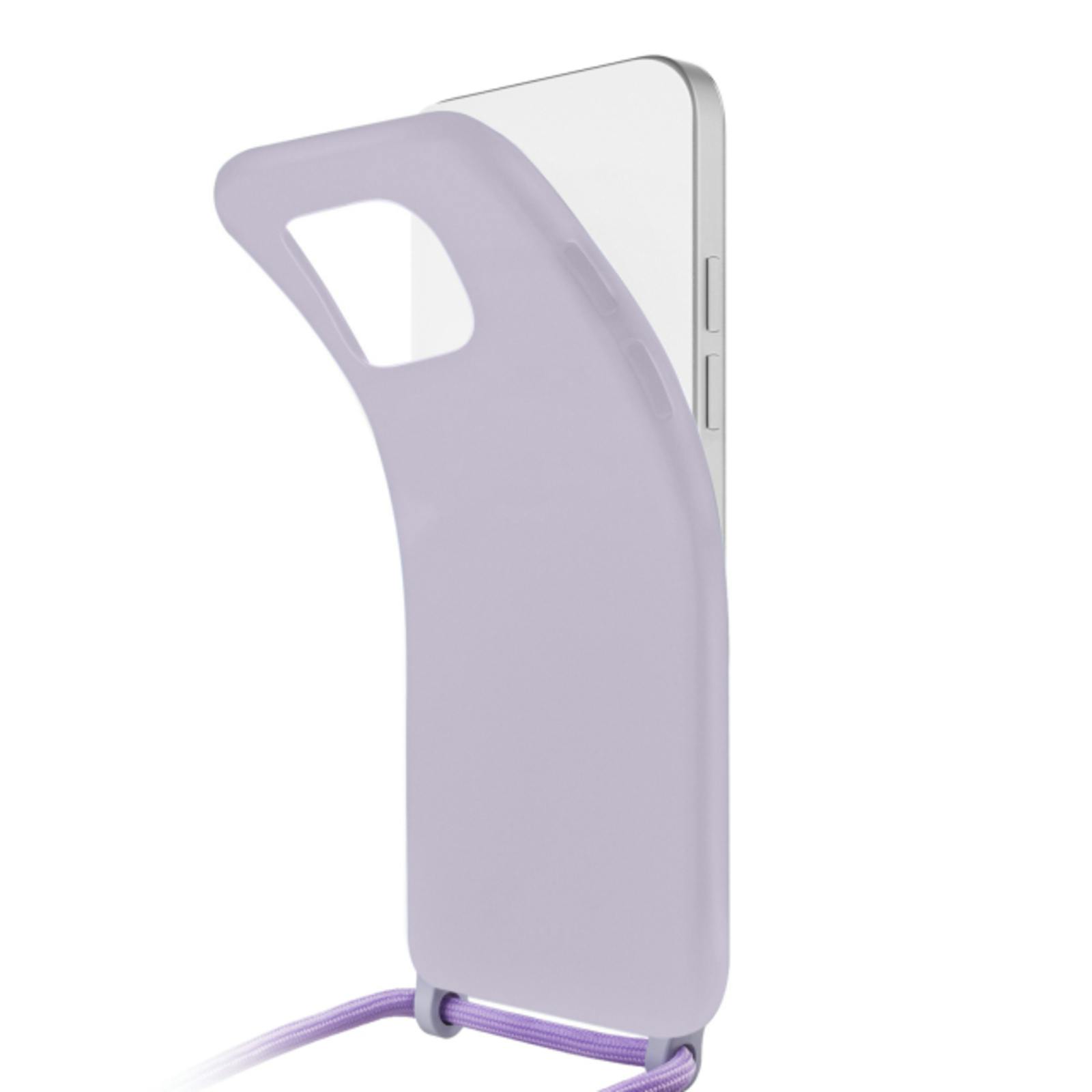 Mobilize Galaxy S23 Plus TPU Hoesje Met Draagkoord Paars