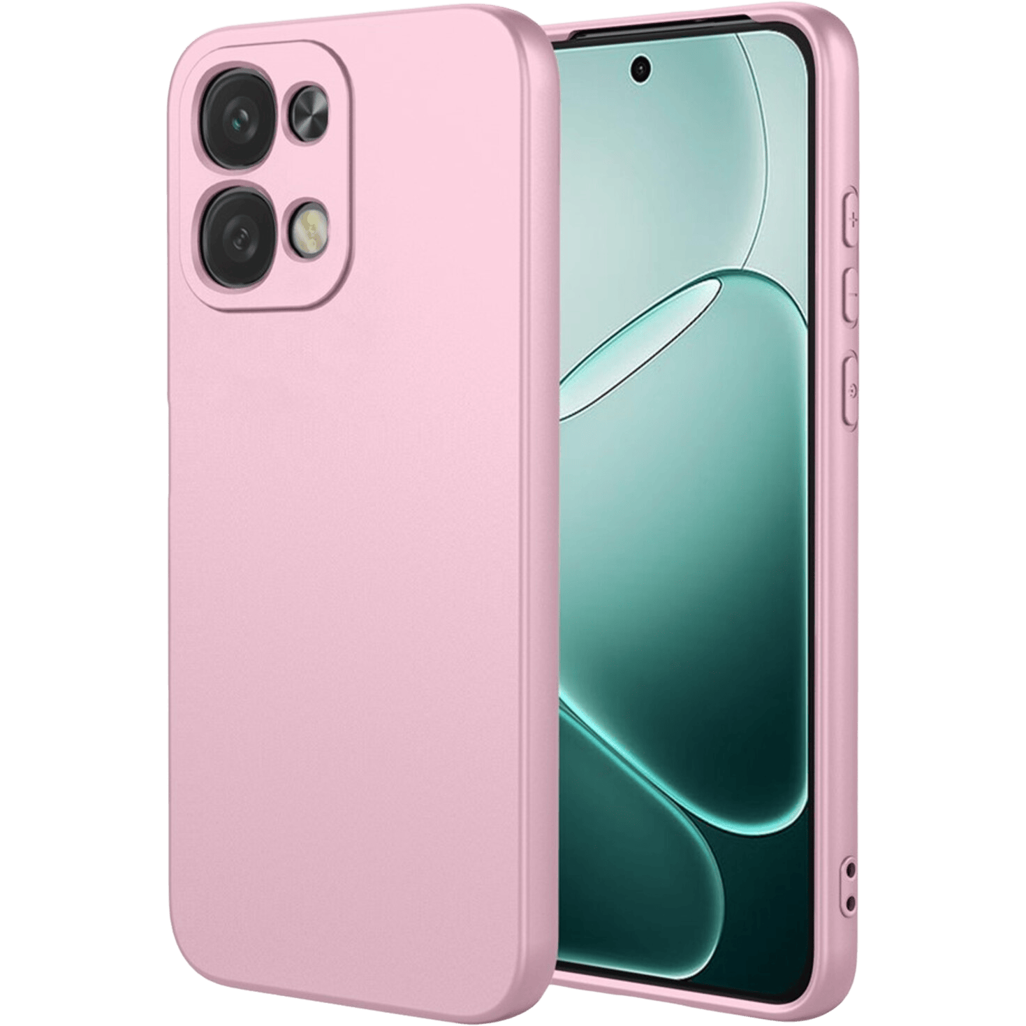 Mocaa OPPO A6 Pro Siliconen Hoesje Roze