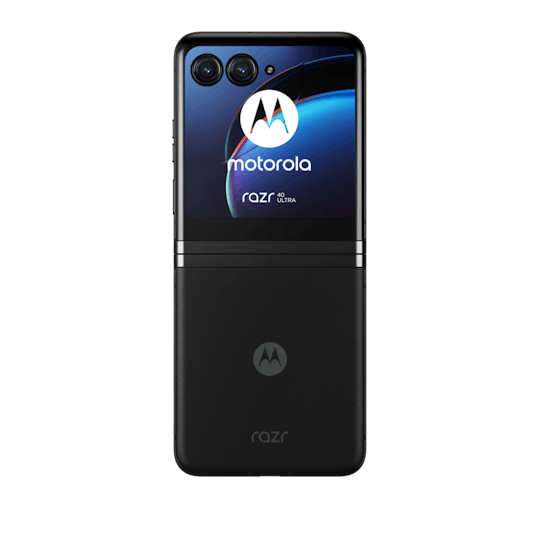 Motorola Razr 40 Ultra Infinite Black - Achterkant