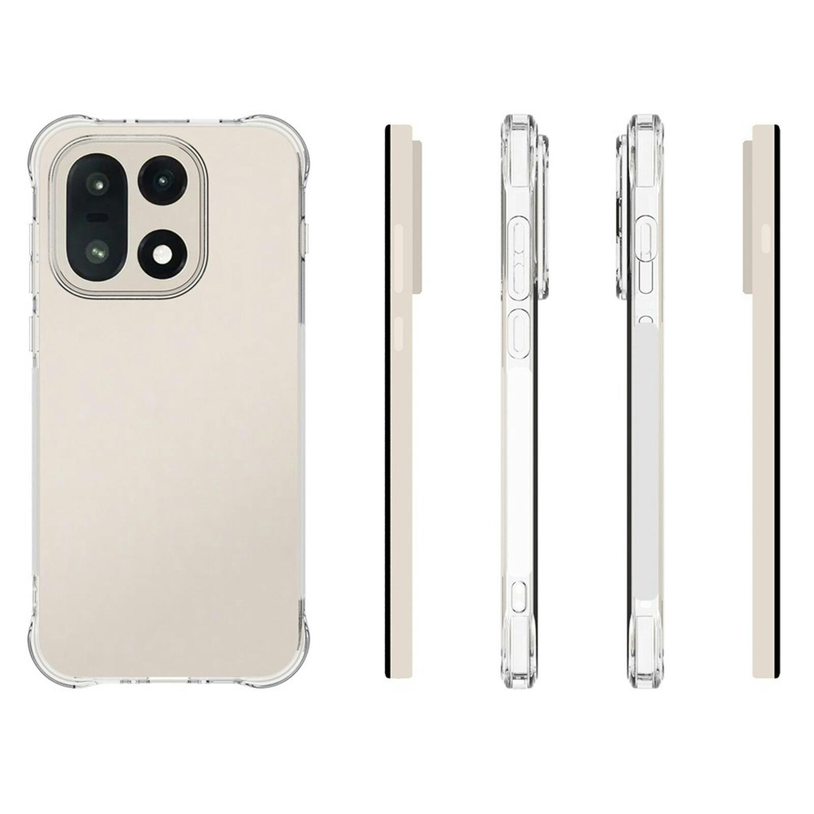 CaseBody OnePlus 15 Shockproof Hoesje Transparant