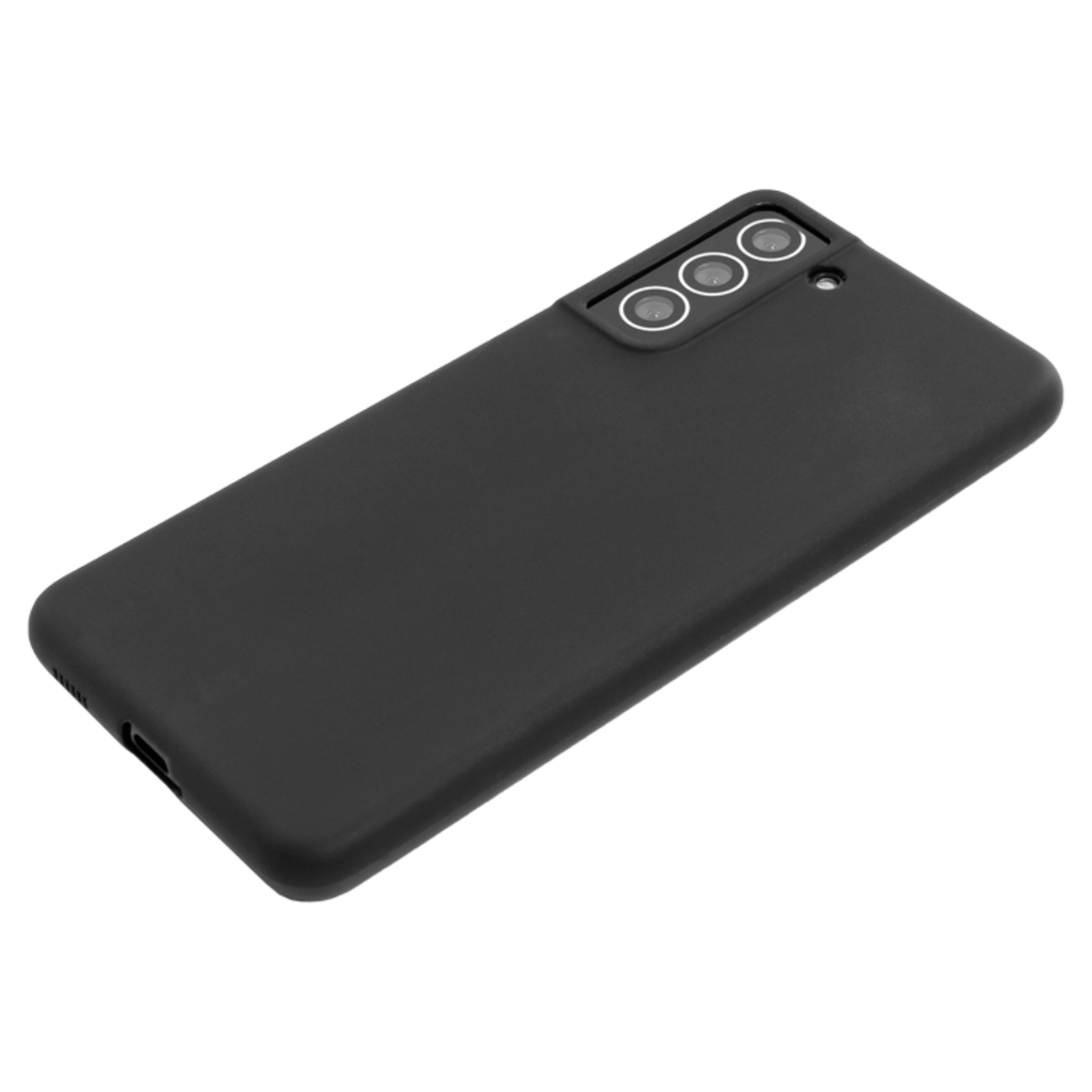 Mocaa Samsung Galaxy S21 Slim-Fit Telefoonhoesje Zwart