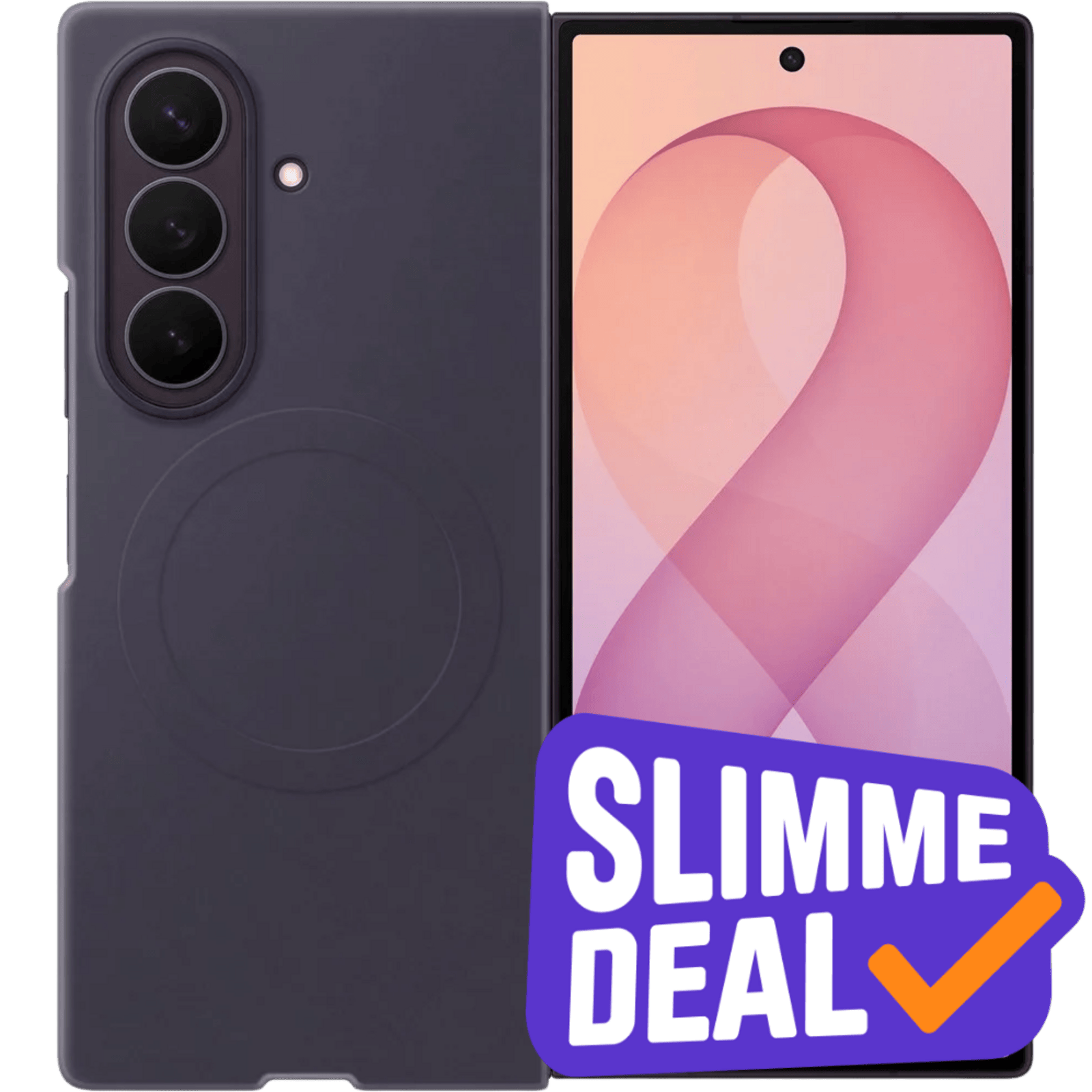 Samsung Galaxy Z Fold8 Ultra Silicone Magnet Case Violet