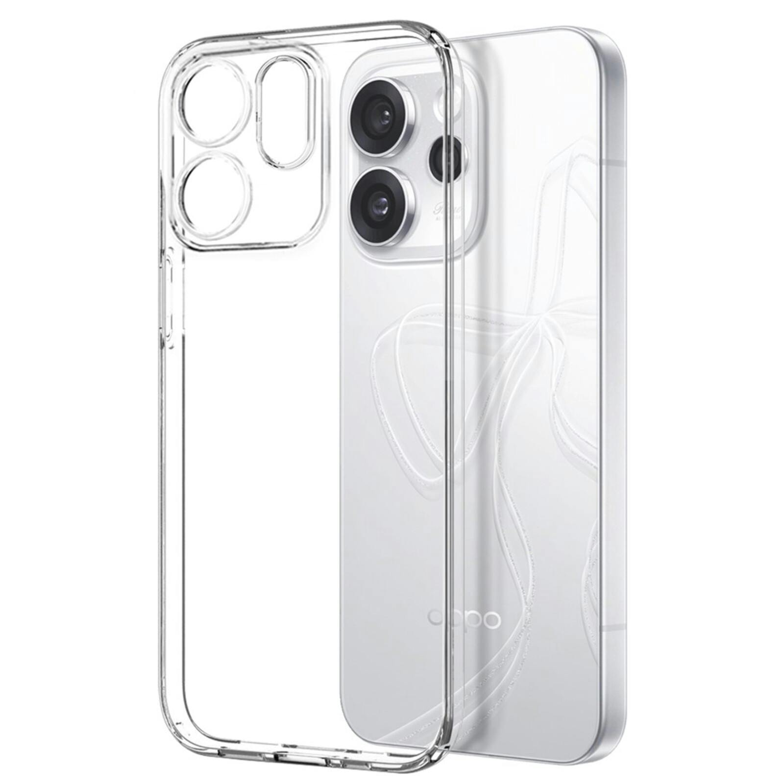 Northjo OPPO Reno15 Pro Hoesje en Screenprotector Transparant