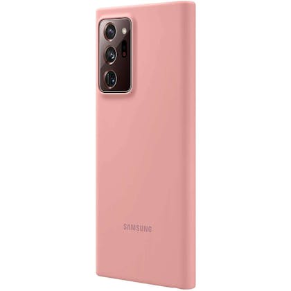 Samsung Galaxy Note 20 Ultra Silicone Cover Copper Brown