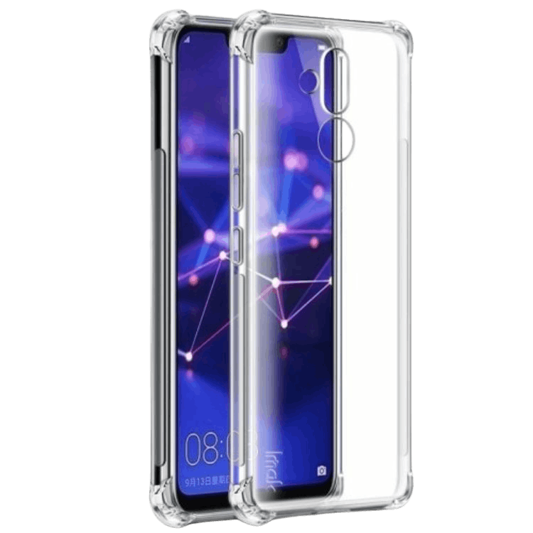 Imak Huawei Mate 20 Lite Airbag Shockproof Hoesje mét Screenprotector Transparant