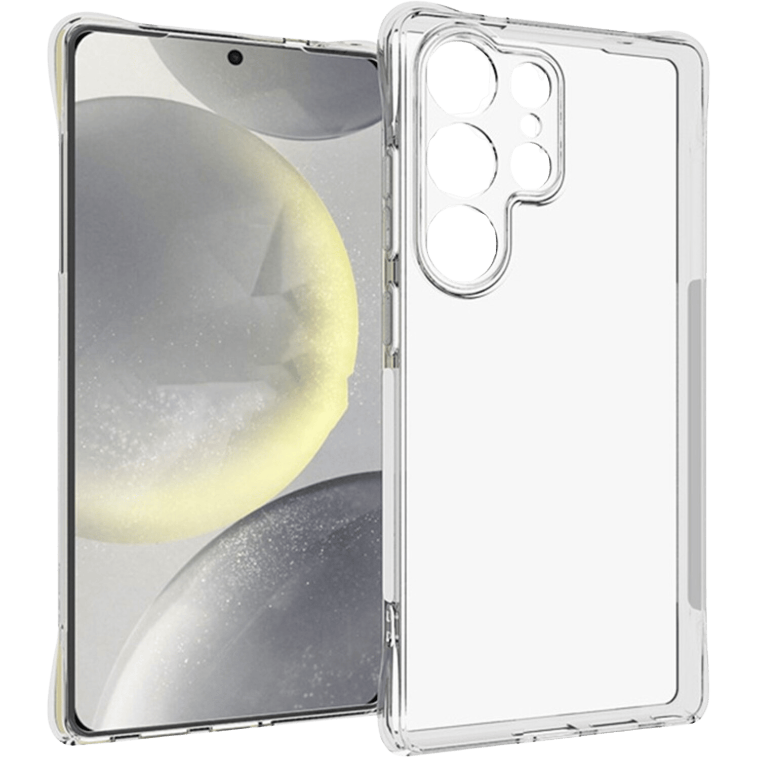 CaseBody Samsung Galaxy S25 Ultra Shockproof Hoesje Transparant