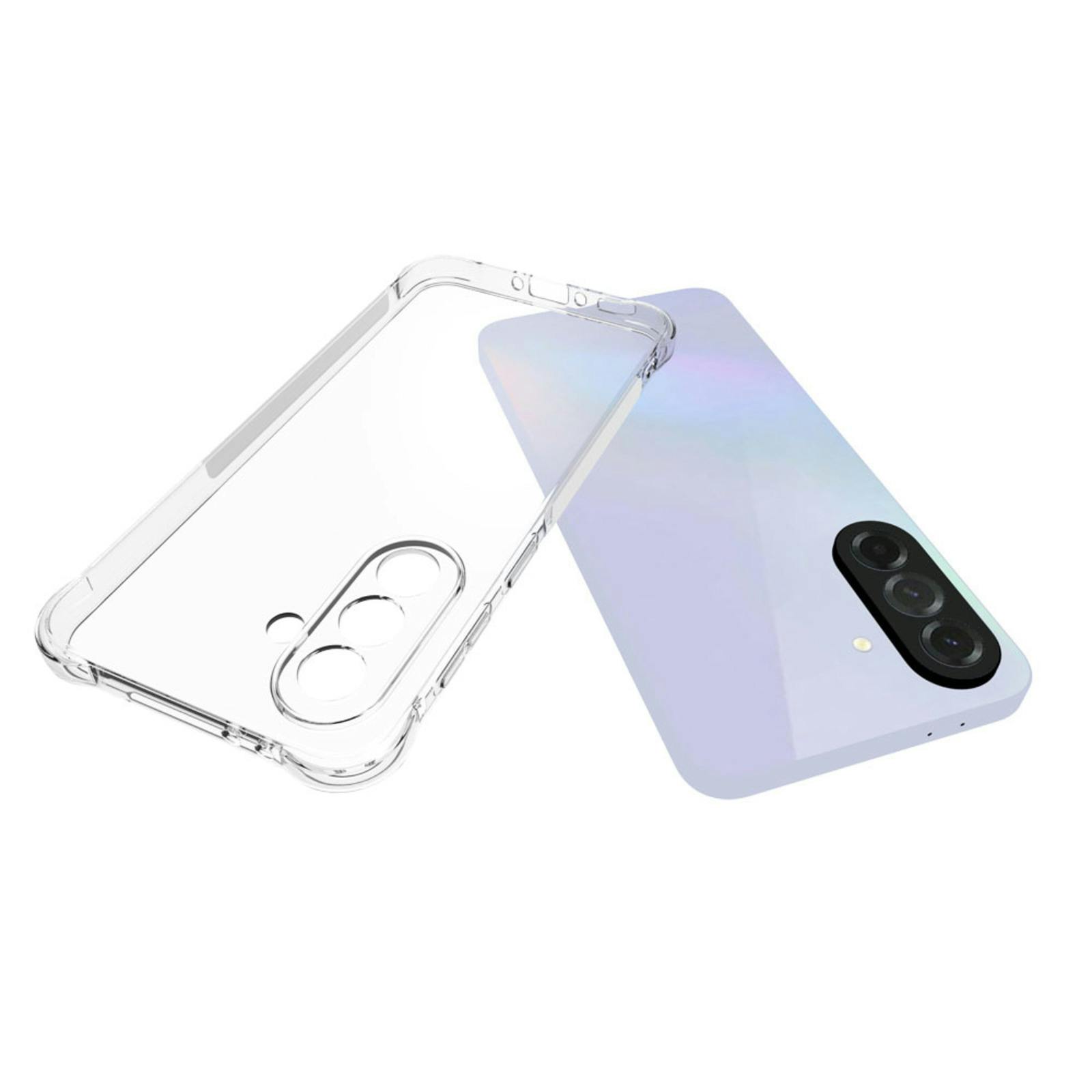 CaseBody Samsung Galaxy A37 Shockproof Hoesje Transparant
