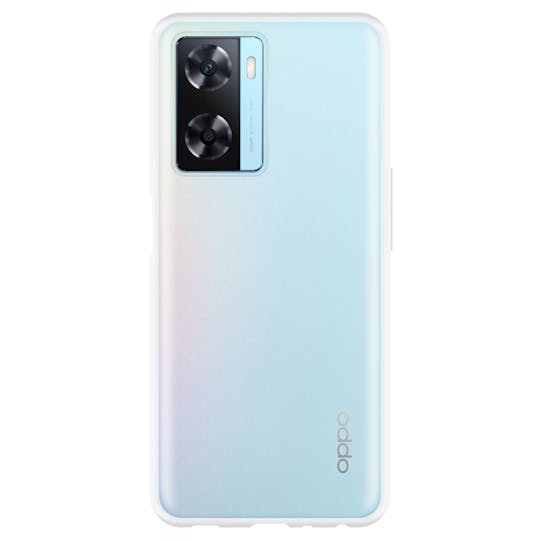 Just in Case OPPO A57s TPU Hoesje Transparant - Achterkant