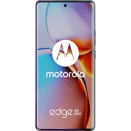 Motorola Edge 40 Pro Interstellar Black - Voorkant