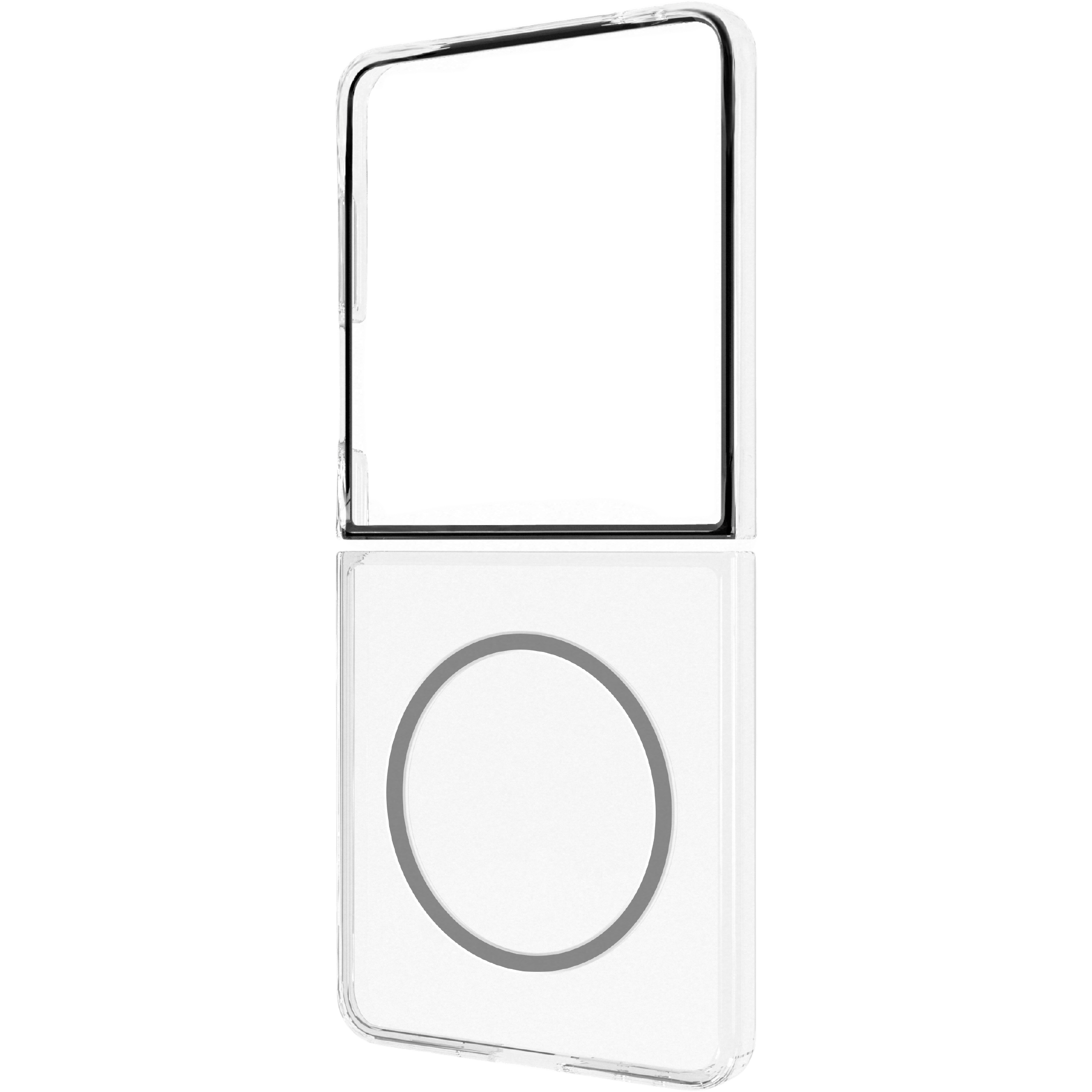 Samsung Galaxy Z Flip7 Clear Magnet Case Transparant
