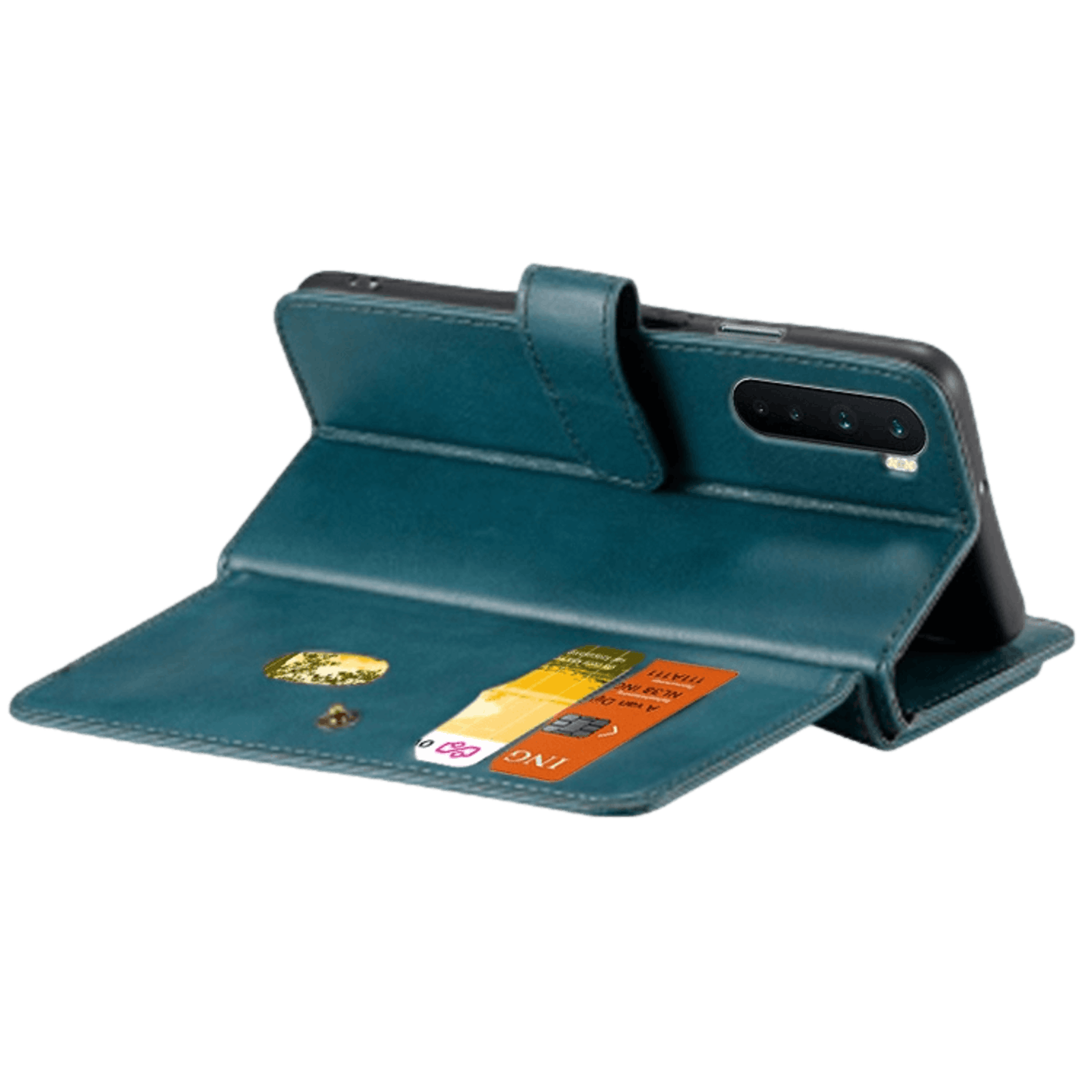 TwoTone OnePlus Nord Luxury Wallet Groen