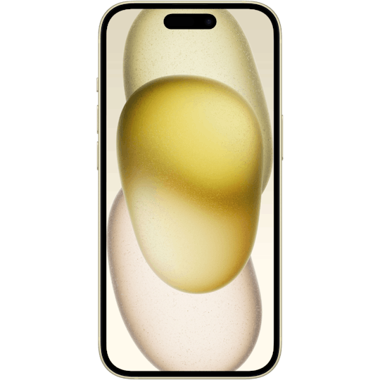 Apple iPhone 15 Yellow - Voorkant