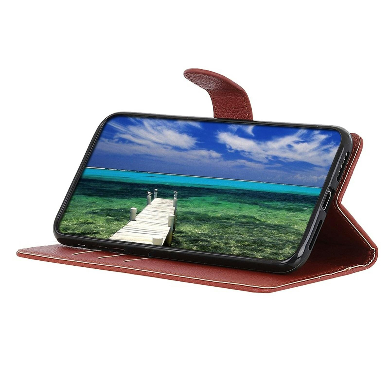 Comfycase Xiaomi Redmi A7 Pro Bookcase Hoesje Bruin