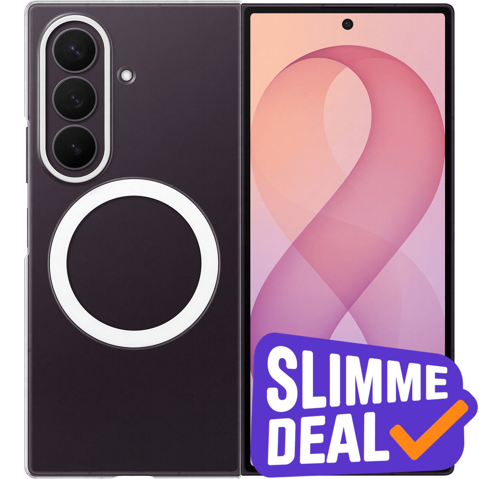 Samsung Galaxy Z Fold8 Ultra Clear Magnet Case