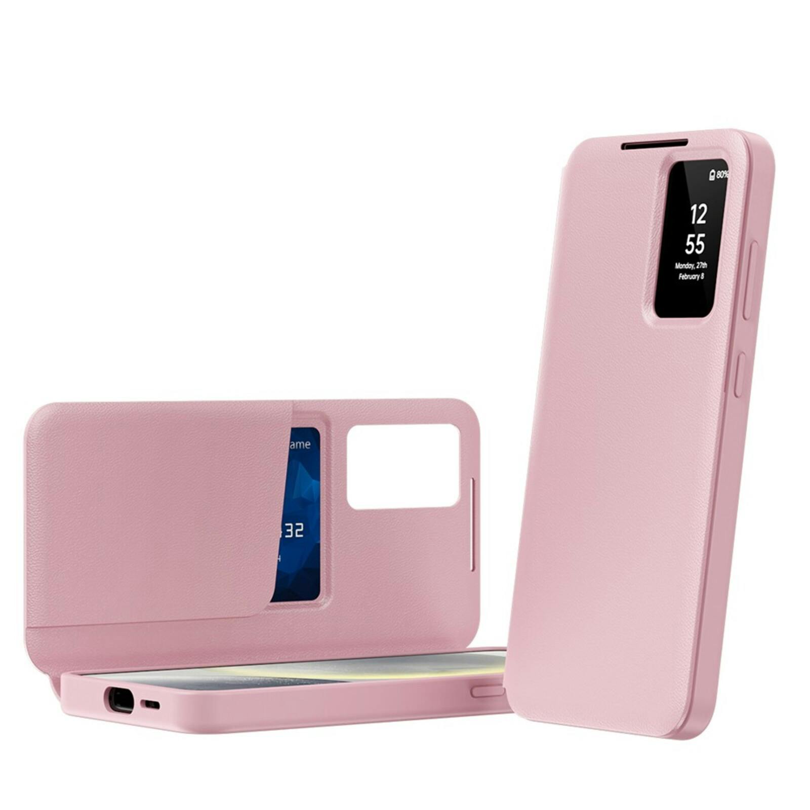 CaseBody Samsung Galaxy S26 Smart Cover Roze