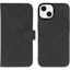 Kees iPhone 14 Luxe 2-in-1 Portemonnee Hoesje Zwart - Voorkant & achterkant