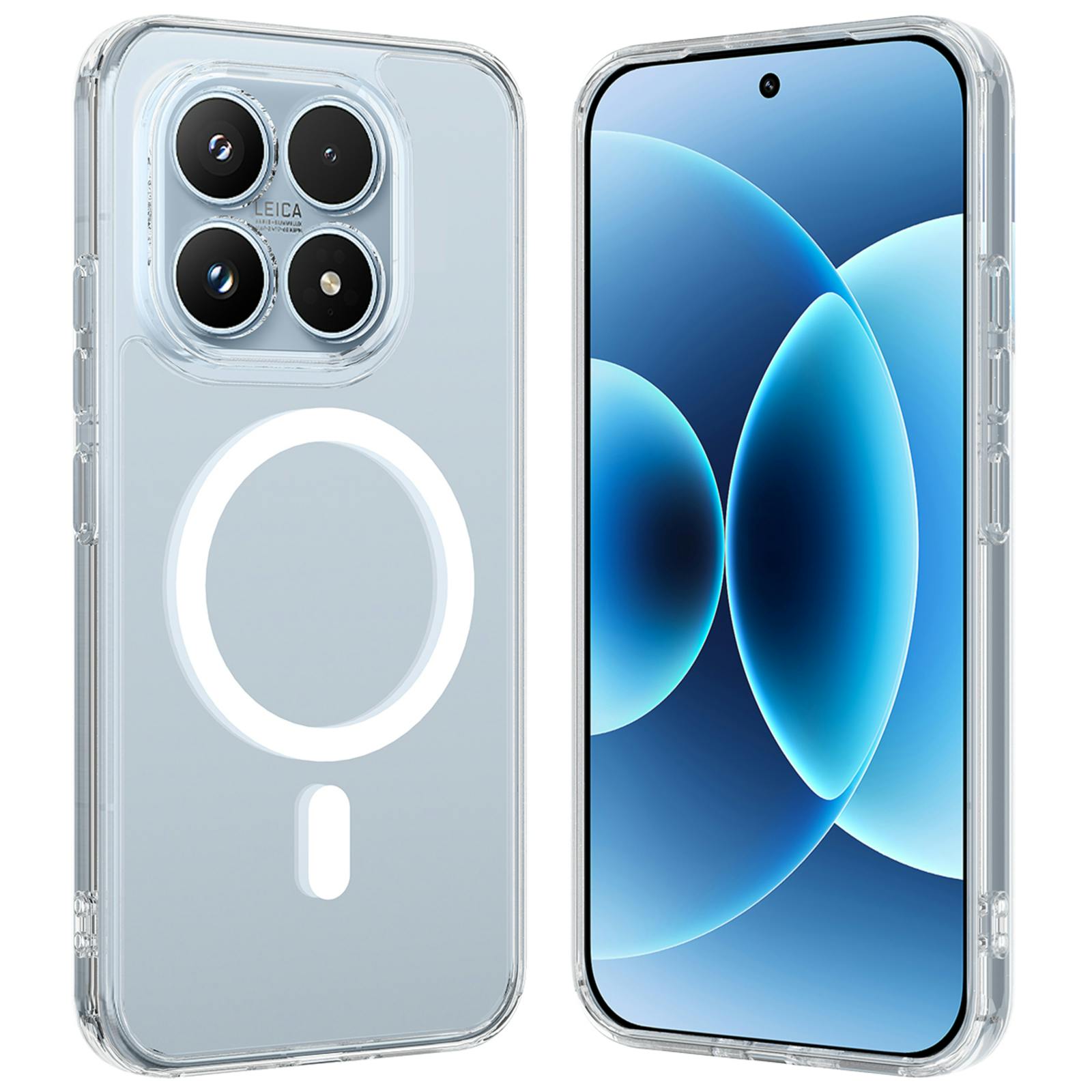 CaseBody Xiaomi 17 Magnetic Case Transparant