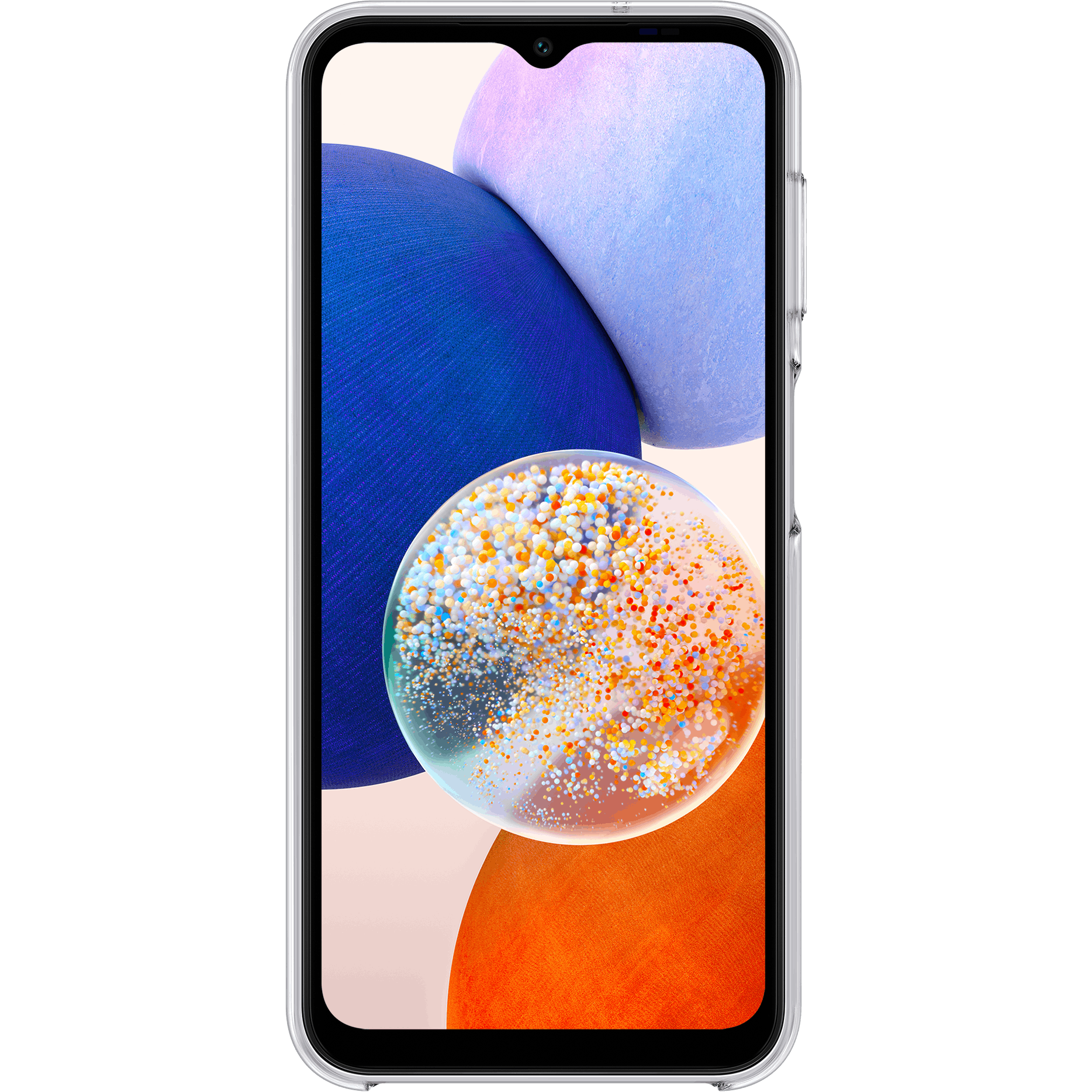 Samsung Galaxy A14 Transparant Hoesje - Voorkant