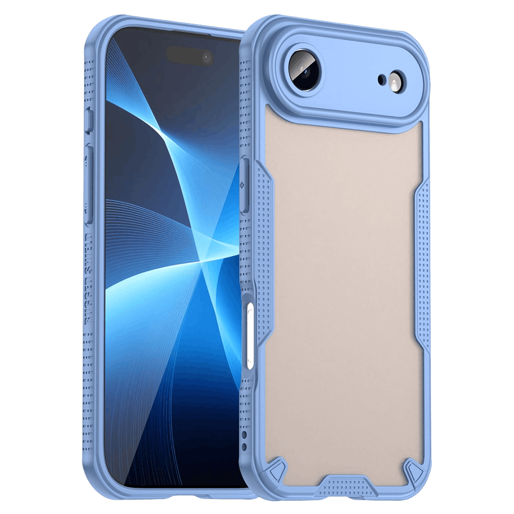 Mocaa Apple iPhone 17 Air Lichtgewicht Rugged Hoesje Blauw