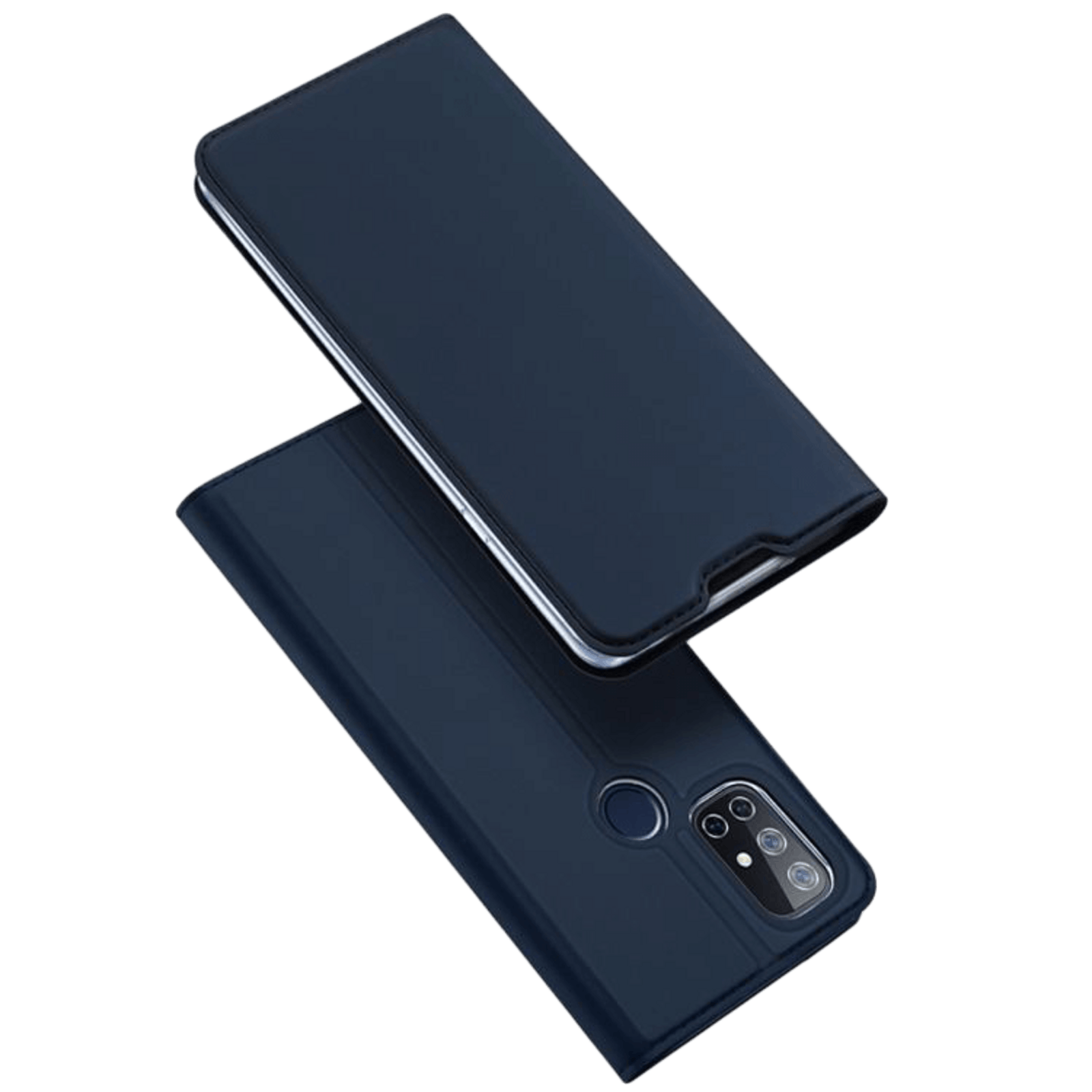 DUX DUCIS OnePlus Nord N10 Skin Pro Flip Case Hoesje Blauw