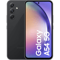 Samsung Galaxy A54 5G Awesome Black - Voorkant & achterkant
