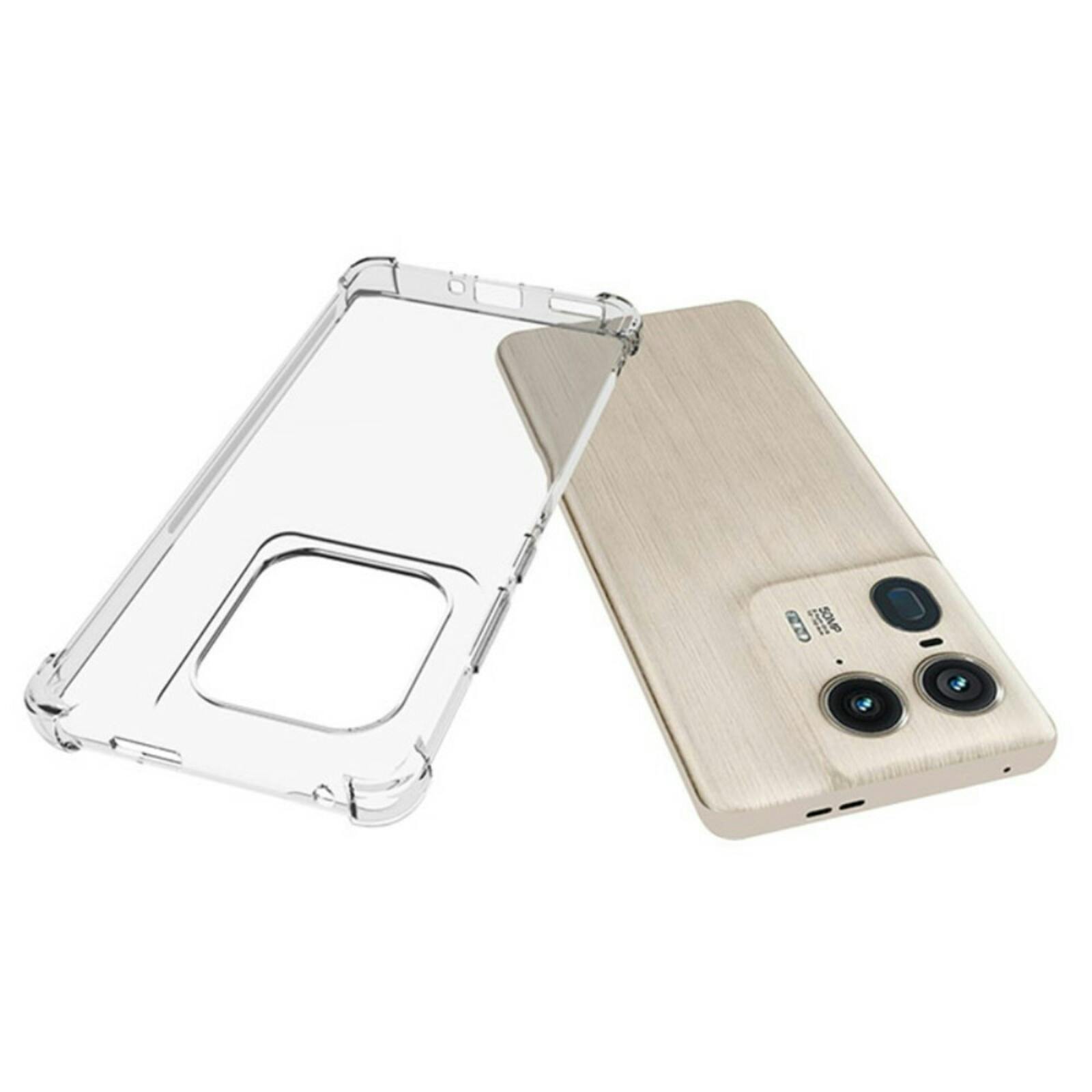 CaseBody Motorola Edge 50 Ultra Shockproof Hoesje Transparant
