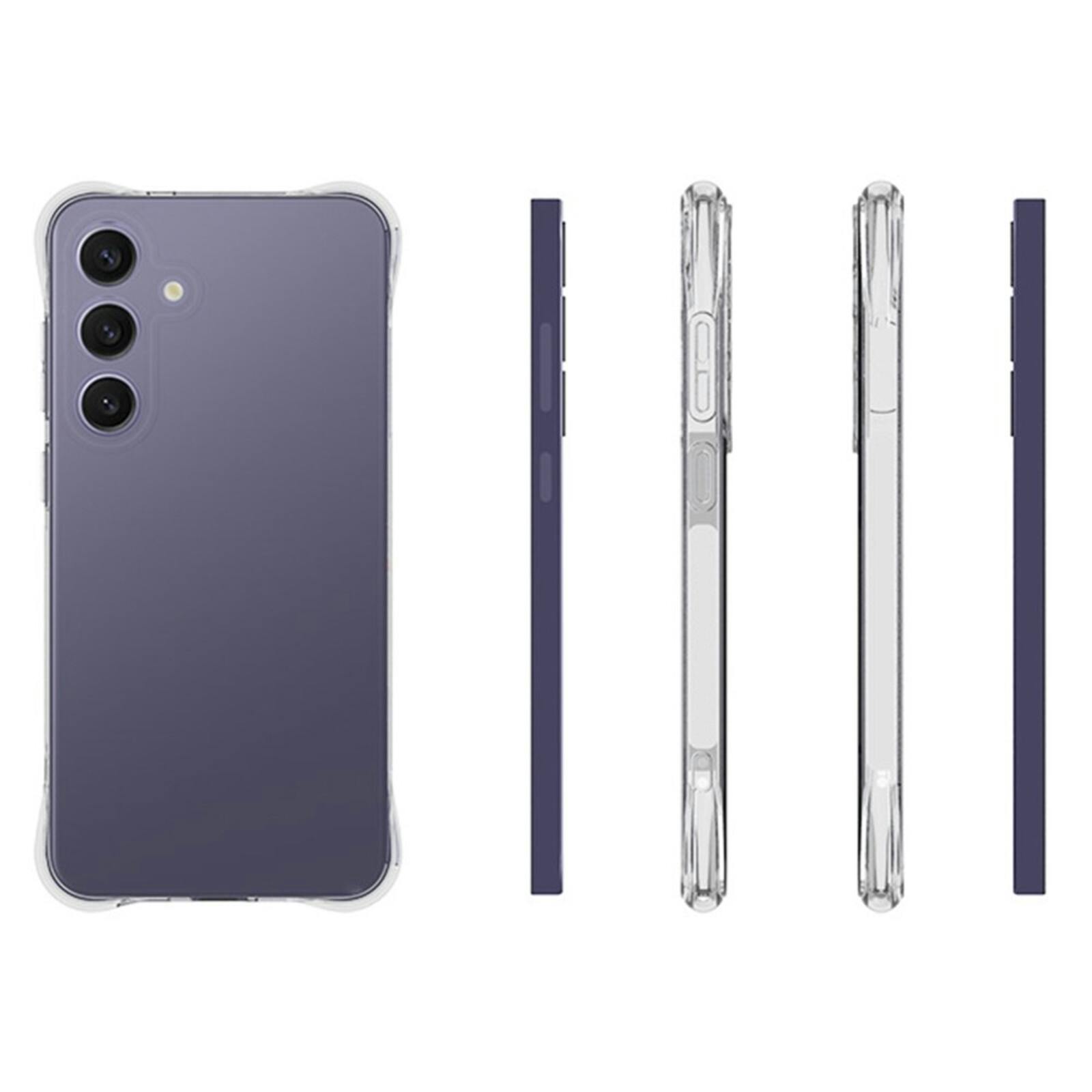 CaseBody Samsung Galaxy S25 Plus Shockproof Hoesje Transparant