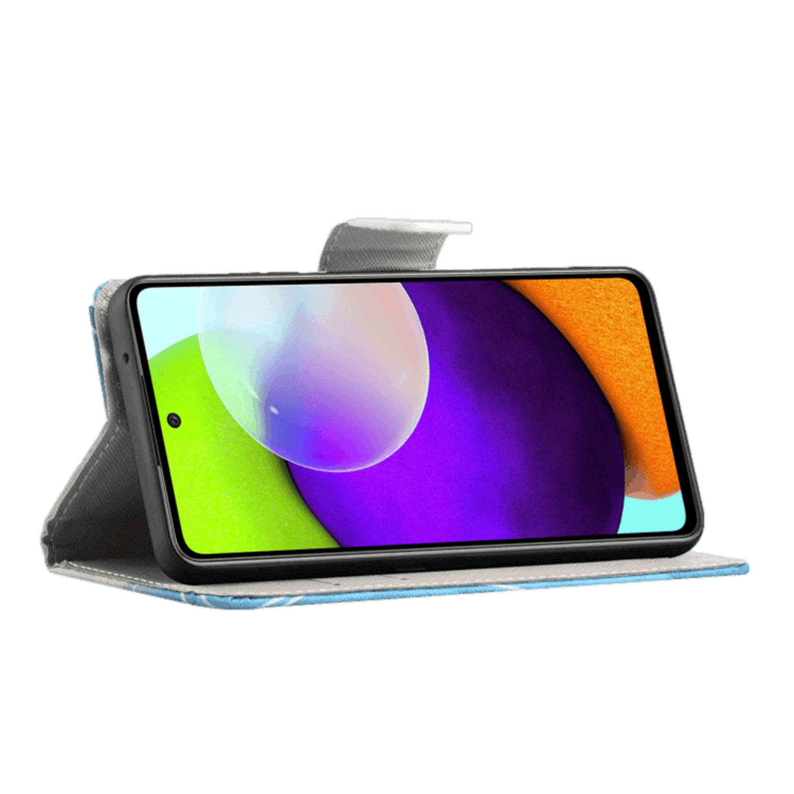 Mocaa Samsung Galaxy A53 Bookcase Hoesje Camouflage