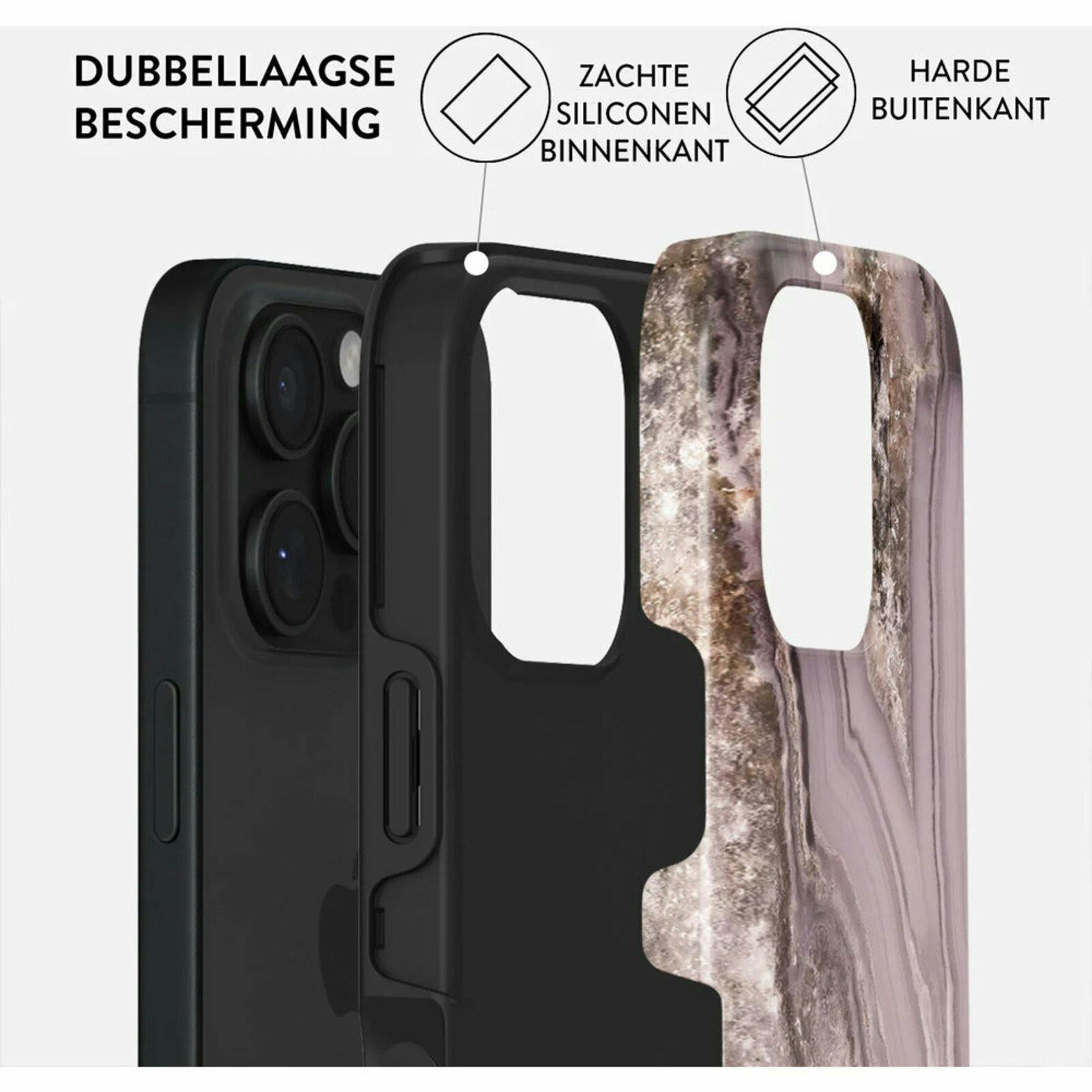 Burga iPhone 16 Pro Hoesje Golden Taupe