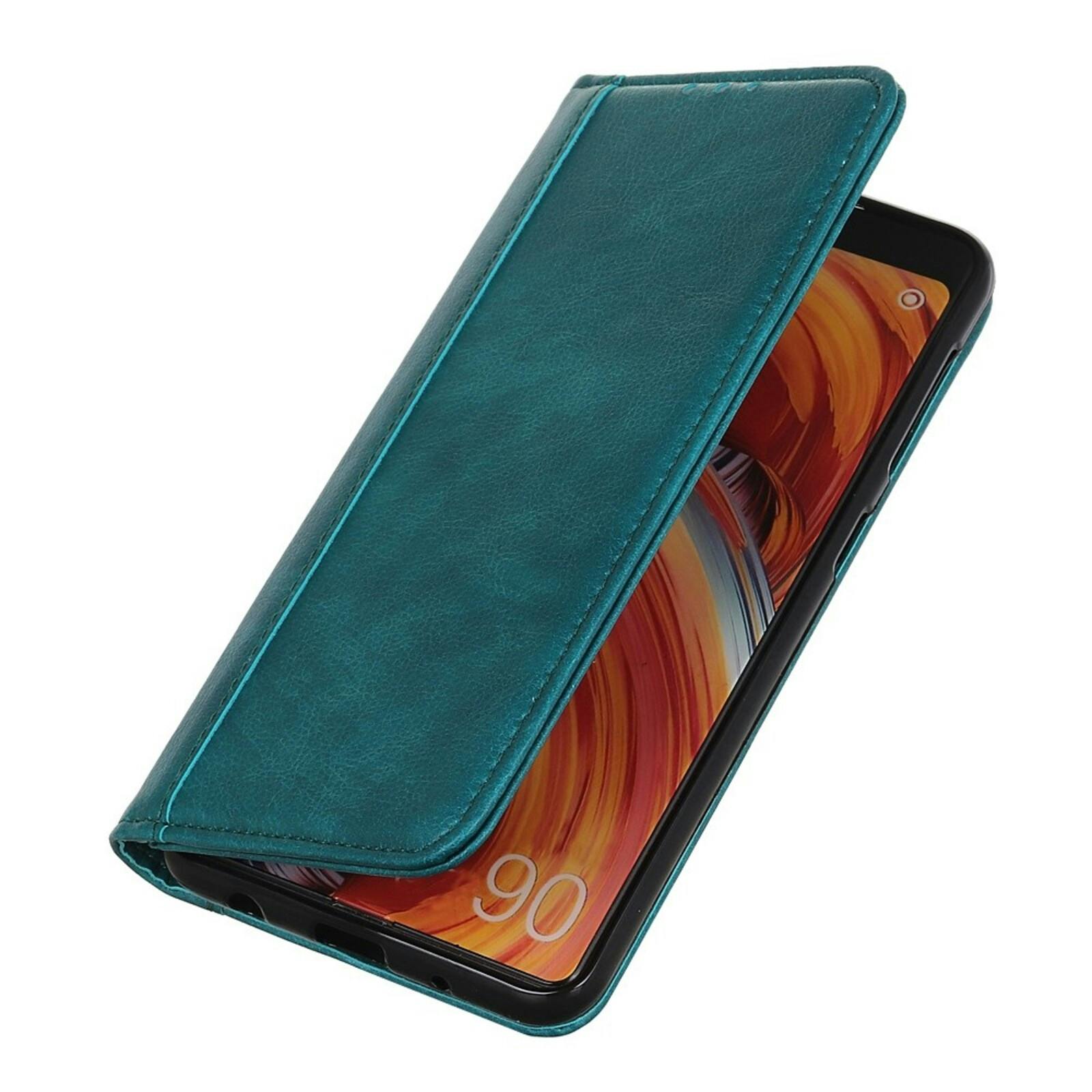 Comfycase Redmi 13C Leren Portemonnee Hoesje Turqoise