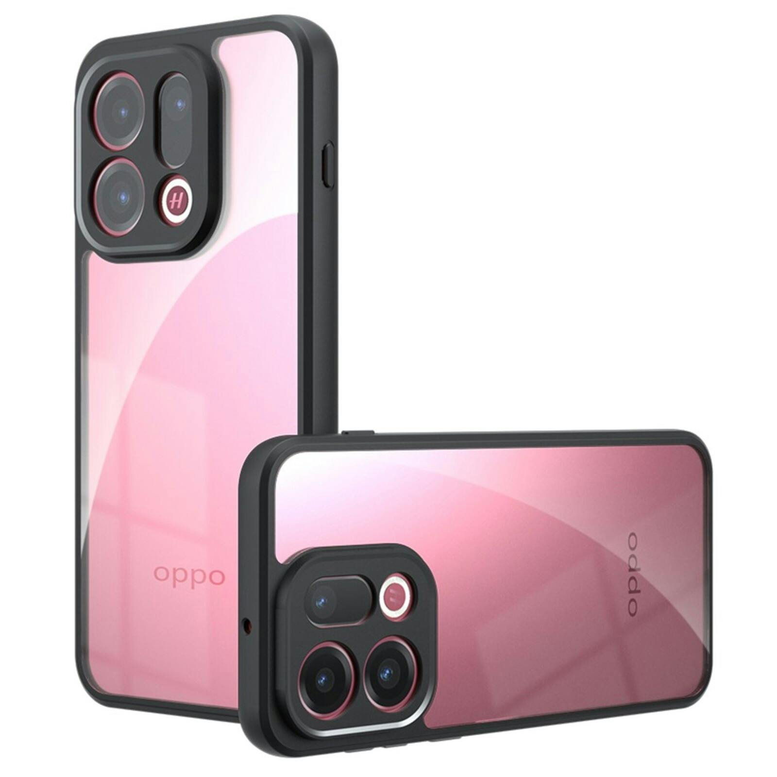 CaseBody Oppo Find X9 Slim Anti-Shock Hoesje Zwart