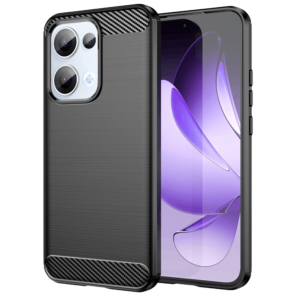 Mocaa Oppo Reno13 5G Brushed Hoesje Zwart