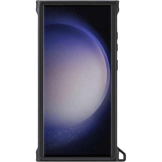 Samsung Galaxy S23 Ultra Gadget Hoesje Zwart - Voorkant