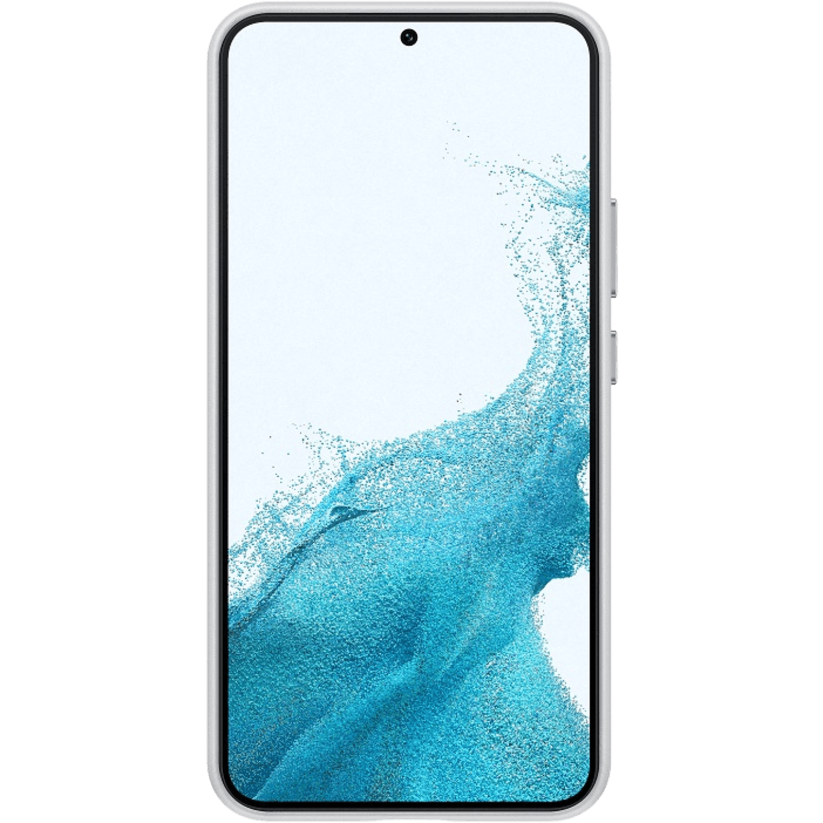 Samsung Galaxy S22 Plus Leren Hoesje Light Gray