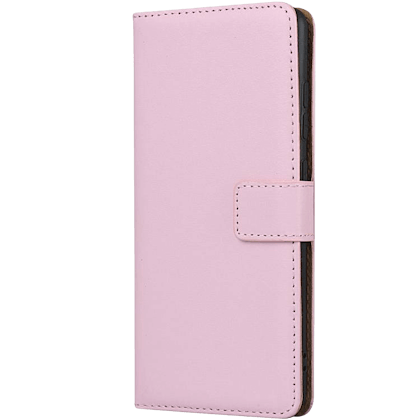 CaseBody Samsung Galaxy S20 FE Echt Lederen Bookcase Roze