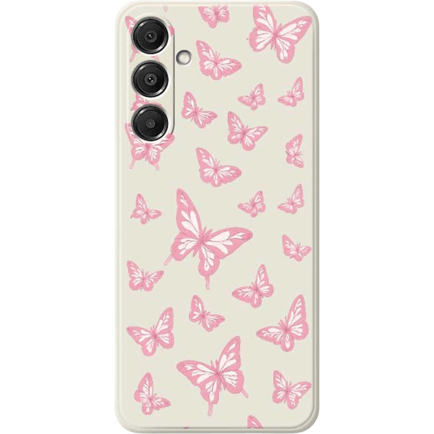 Mocaa Samsung Galaxy A16 Beschermhoesje Vlinders Meerkleurig