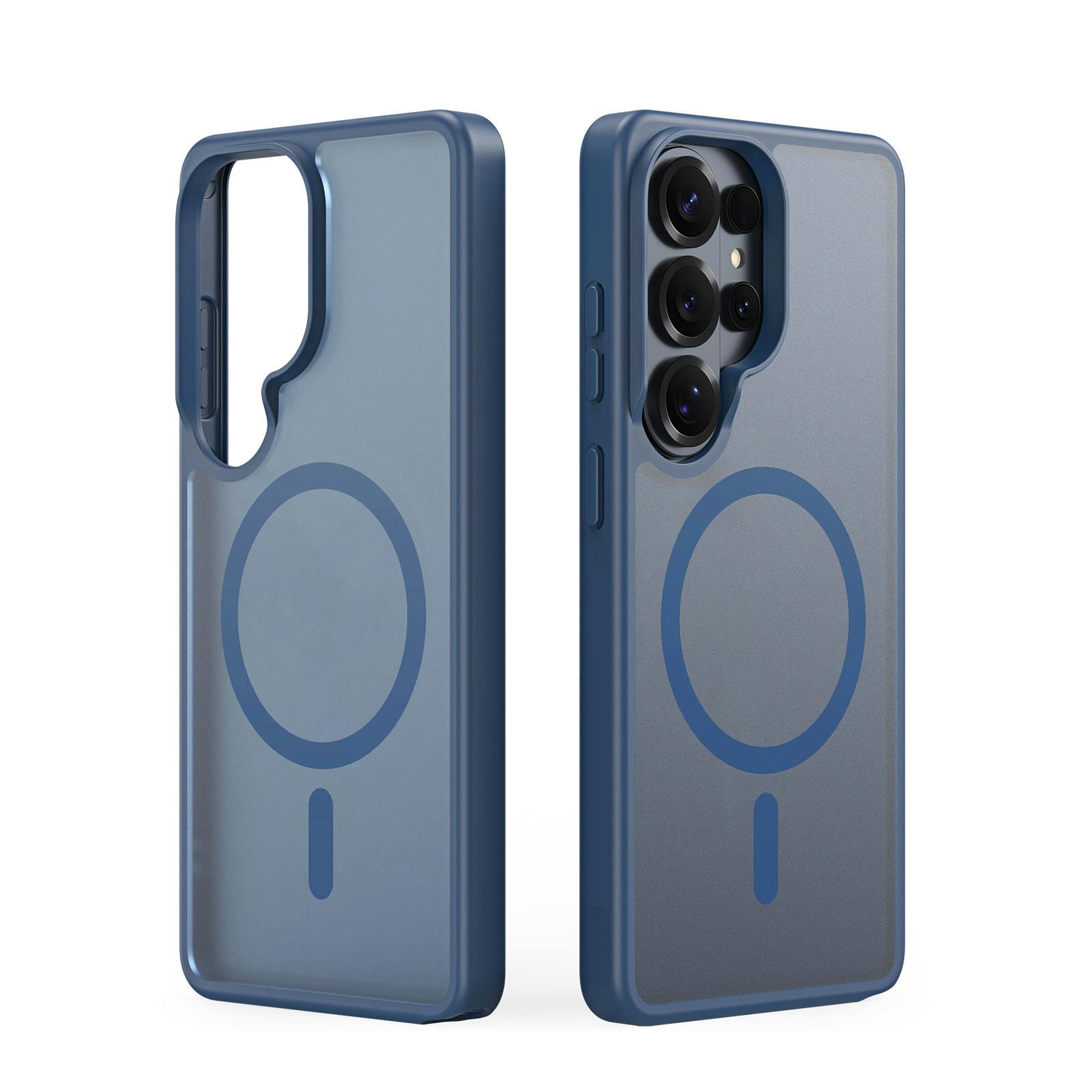 DUX DUCIS Samsung Galaxy S26 Ultra Magnetic Mat Hoesje Blauw