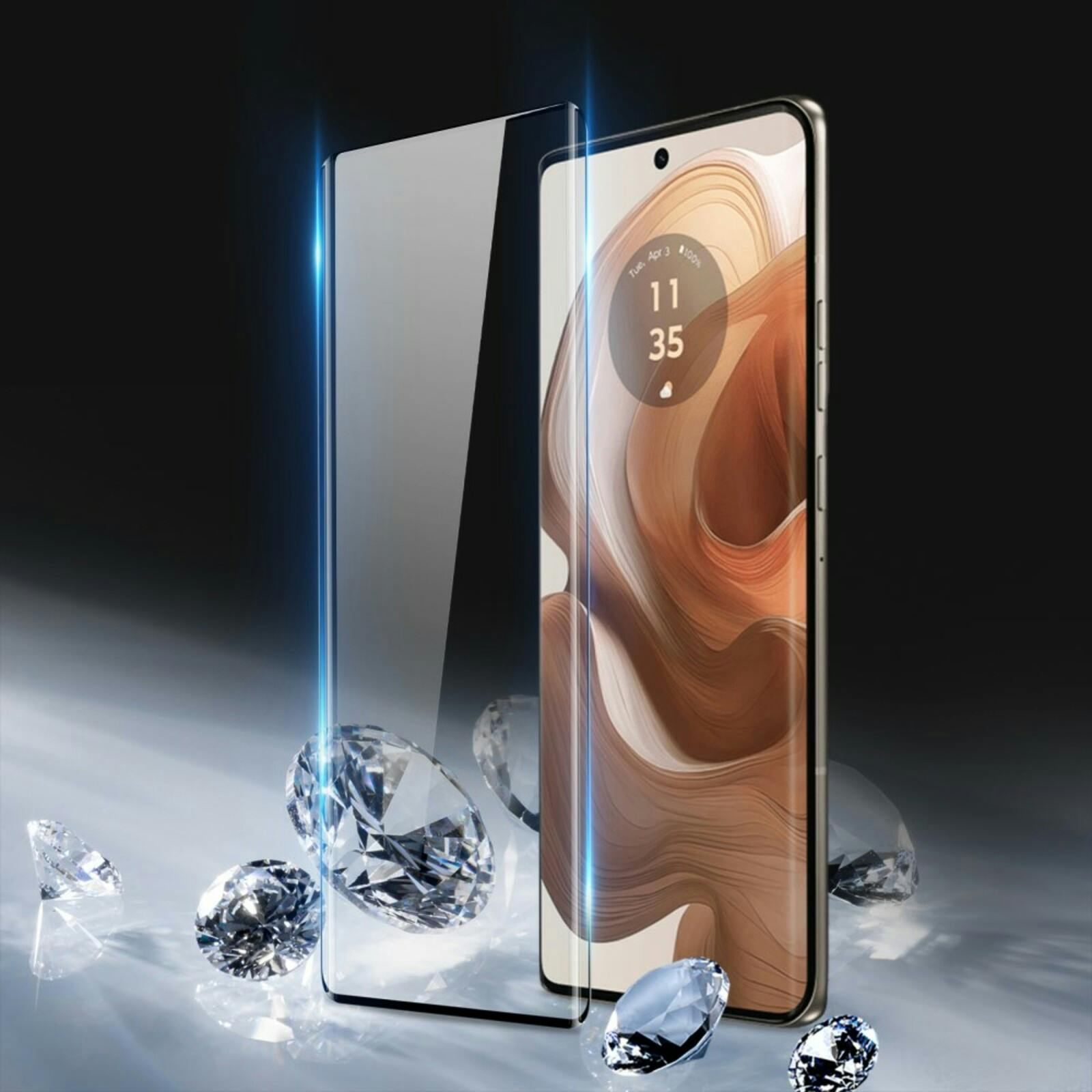 DUX DUCIS Motorola Edge 50 Ultra HD Screenprotector Gehard Glas Transparant