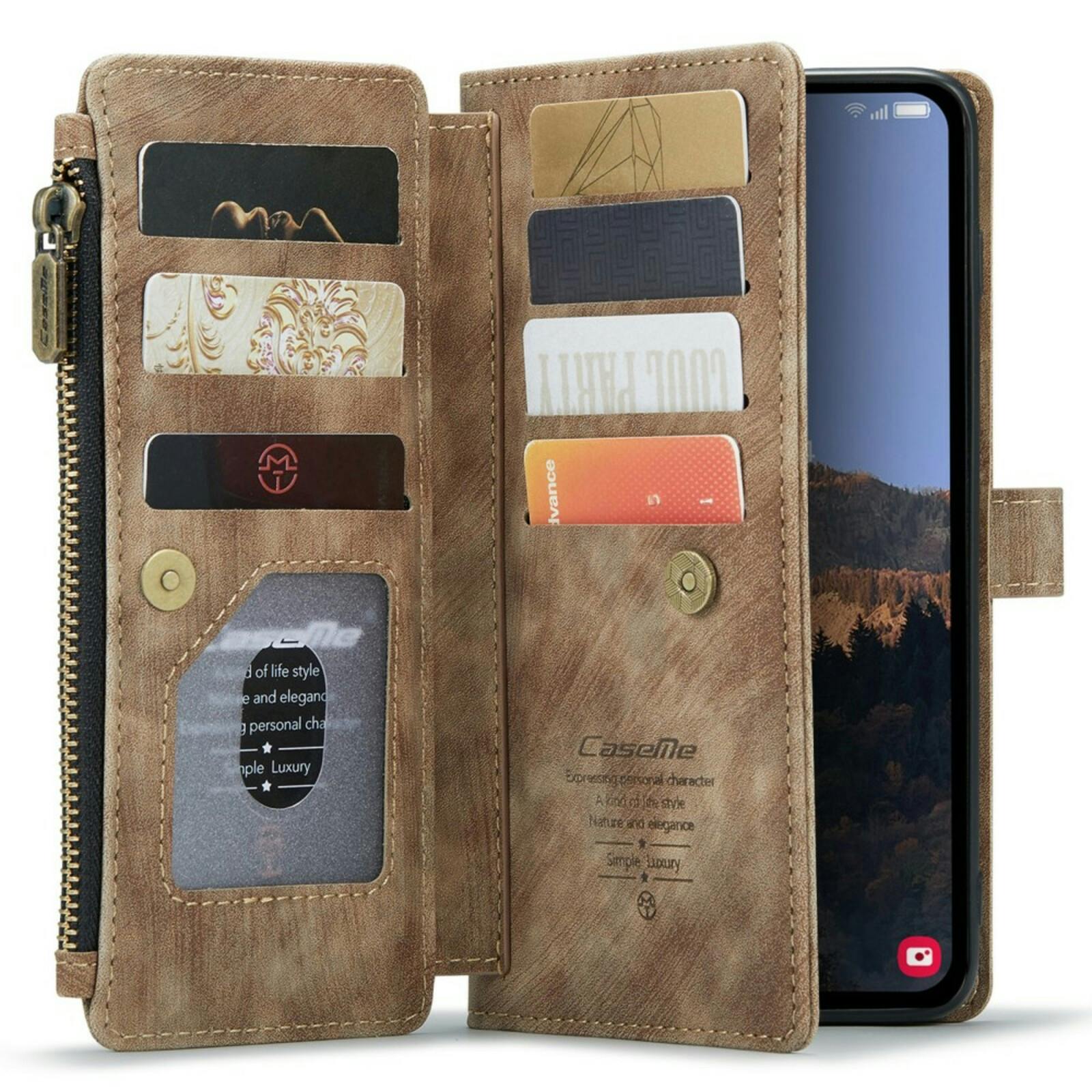 Caseme Samsung A54 Light Wallet Hoesje Bruin