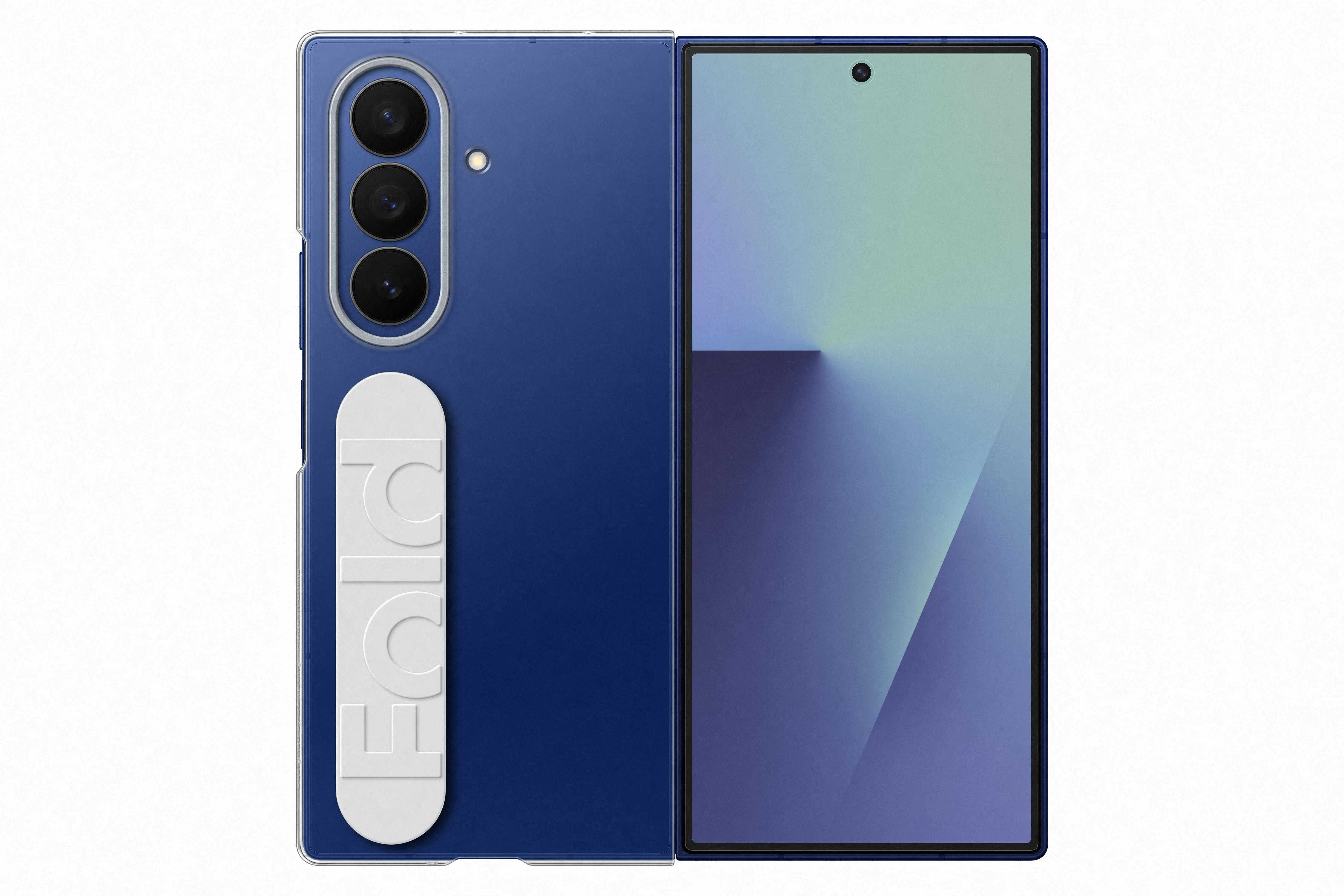 Samsung Galaxy Z Fold7 Clear Grip Case Transparant