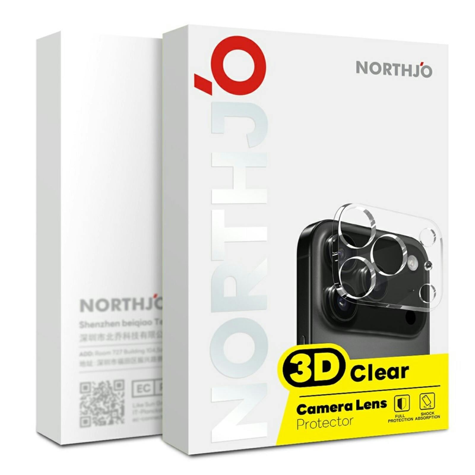 Northjo Samsung Galaxy Z Fold8 Camera Protector Transparant