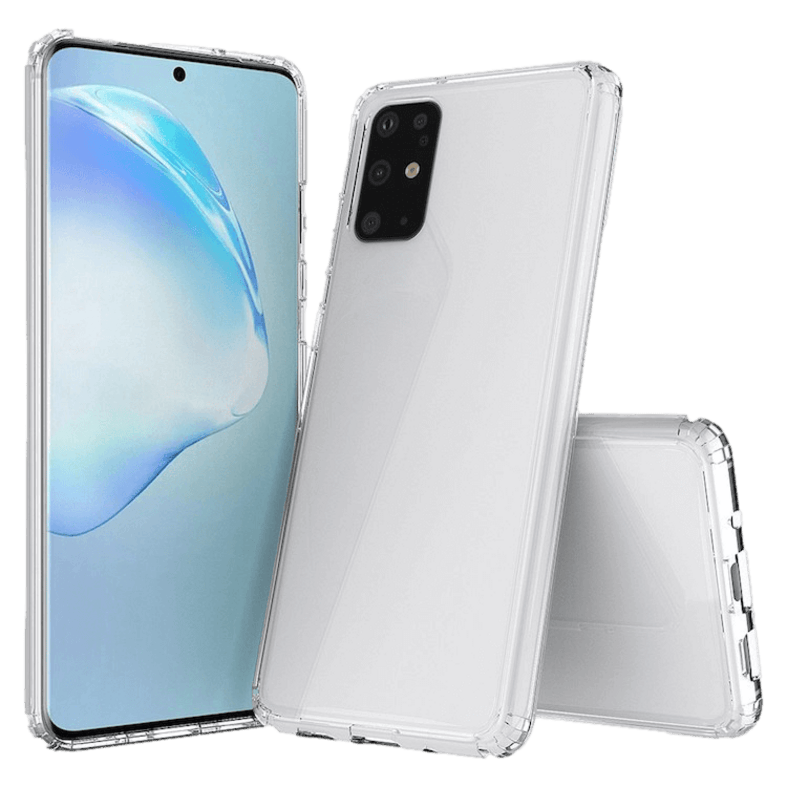 CaseBody Samsung Galaxy S20 Plus Clear Guard Hoesje Transparant