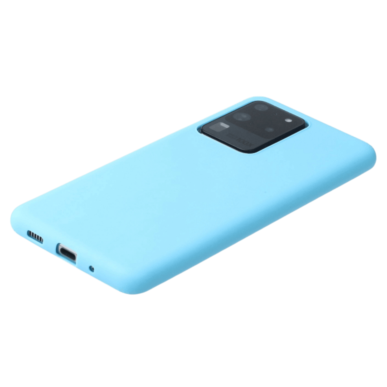 Mocaa Samsung Galaxy S20 Ultra Telefoonhoesje Slim-Fit Lichtblauw