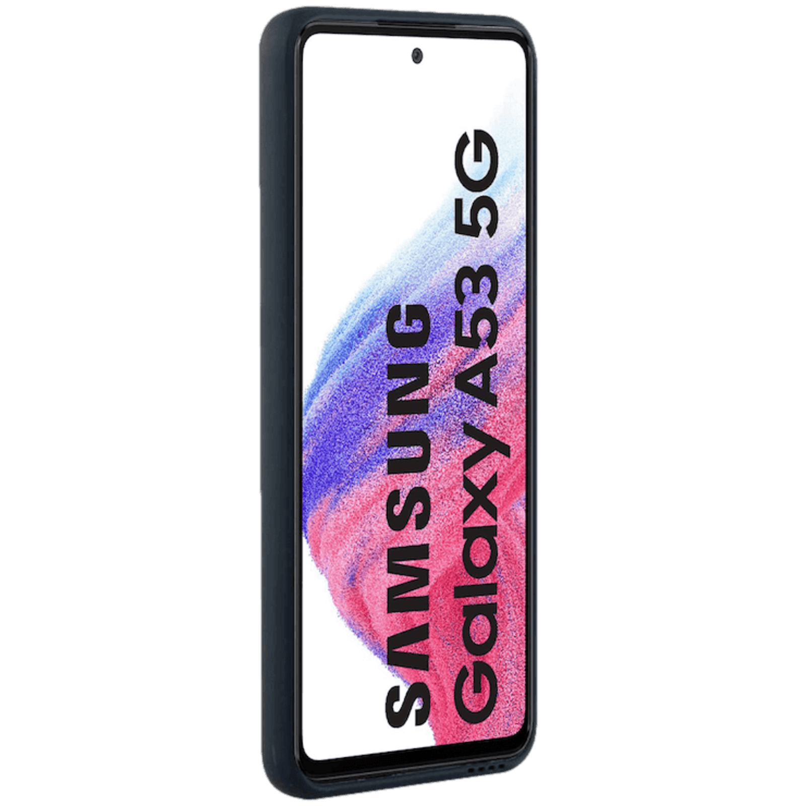 CaseBody Samsung Galaxy A53 Telefoonhoesje met Kaarthouder Blauw