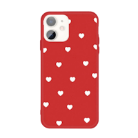 Mocaa iPhone 11 Designz Hearts Case Rood