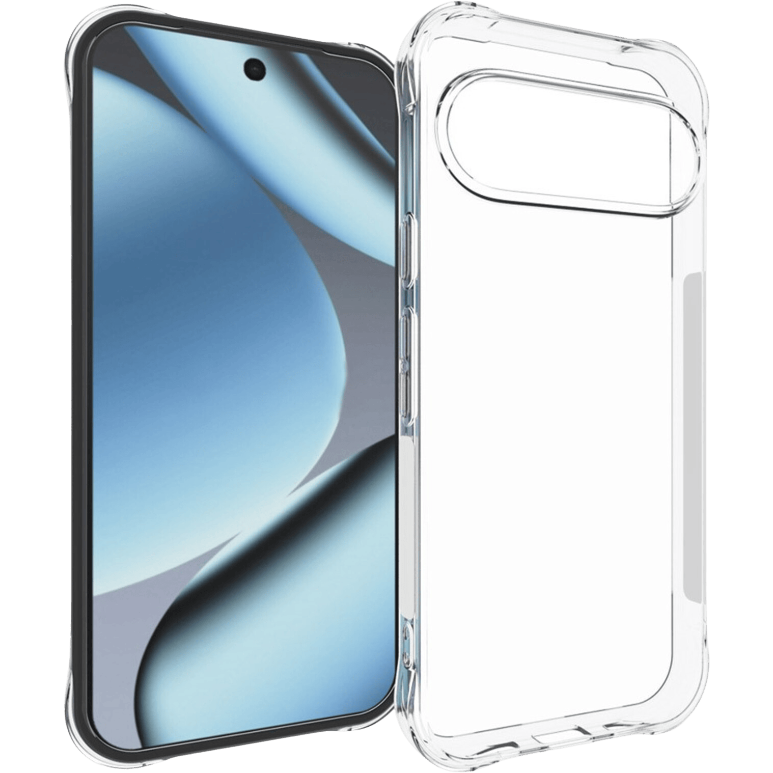 CaseBody Google Pixel 11 Pro Shockproof Hoesje Transparant