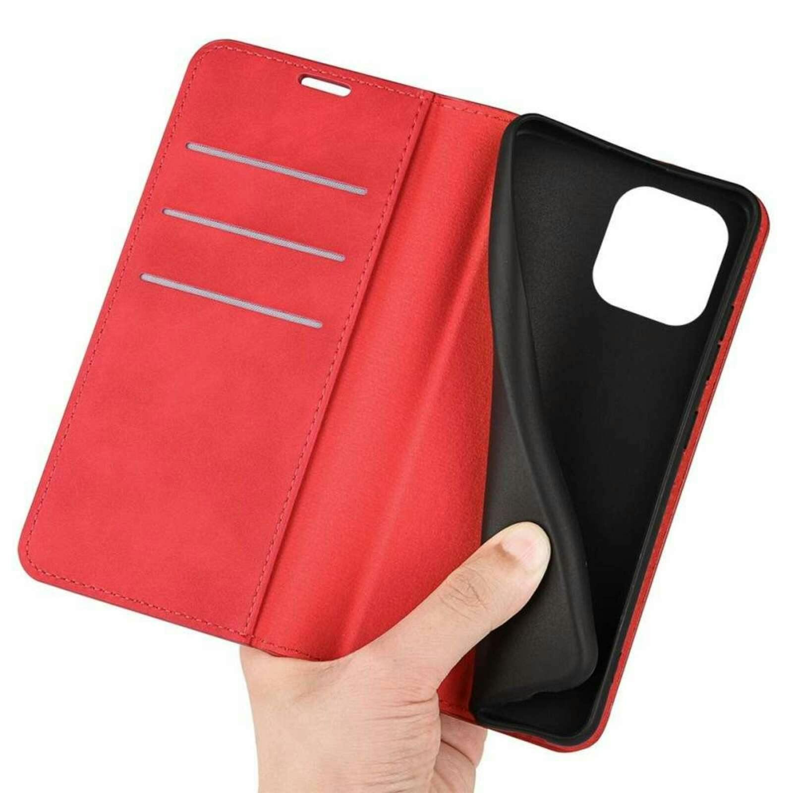 Just in Case iPhone 14 Pro Portemonnee Hoesje Rood