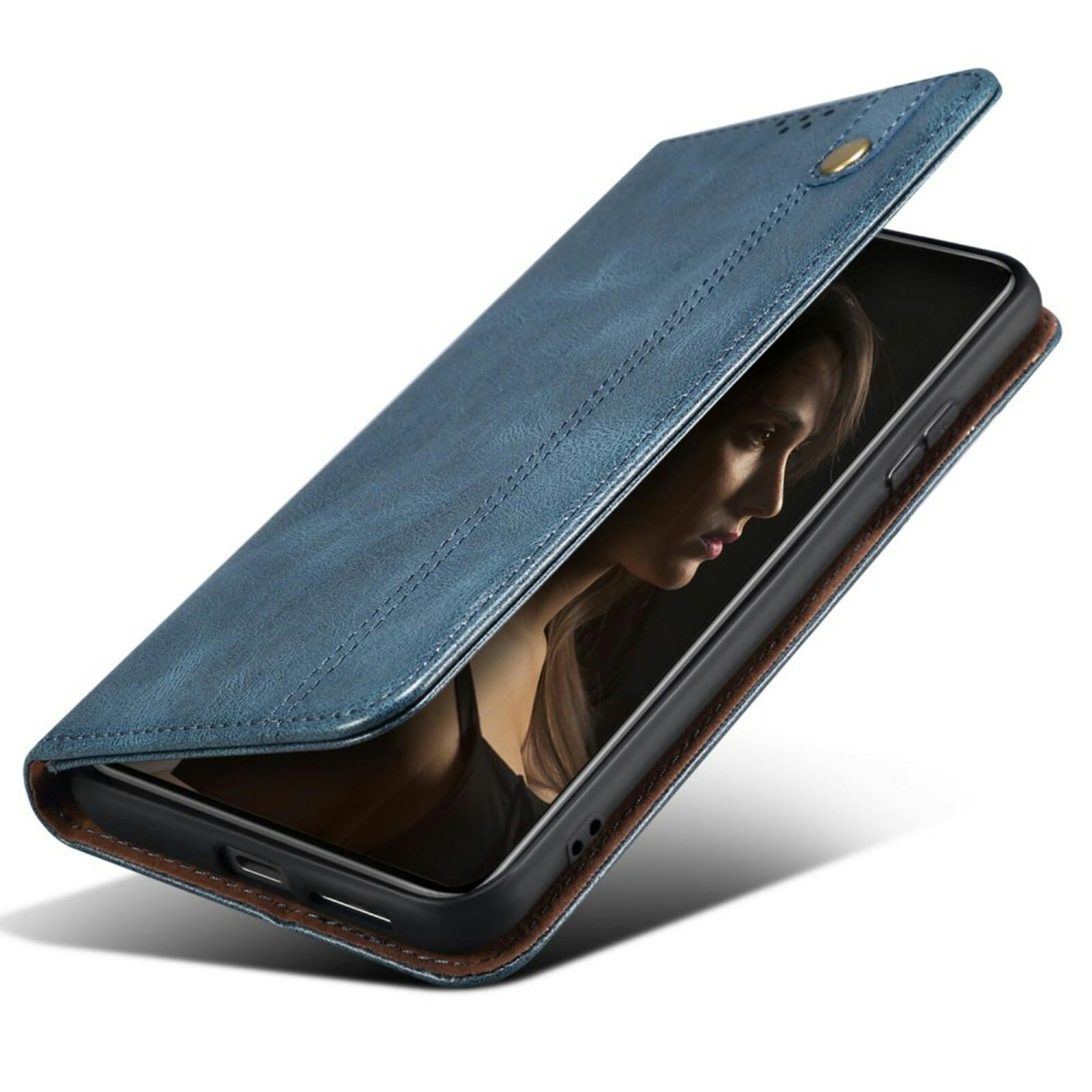 CaseBody OnePlus 12 Retro Bookcase Blauw