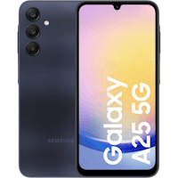Samsung Galaxy A25 5G Blue Black - Voorkant & achterkant